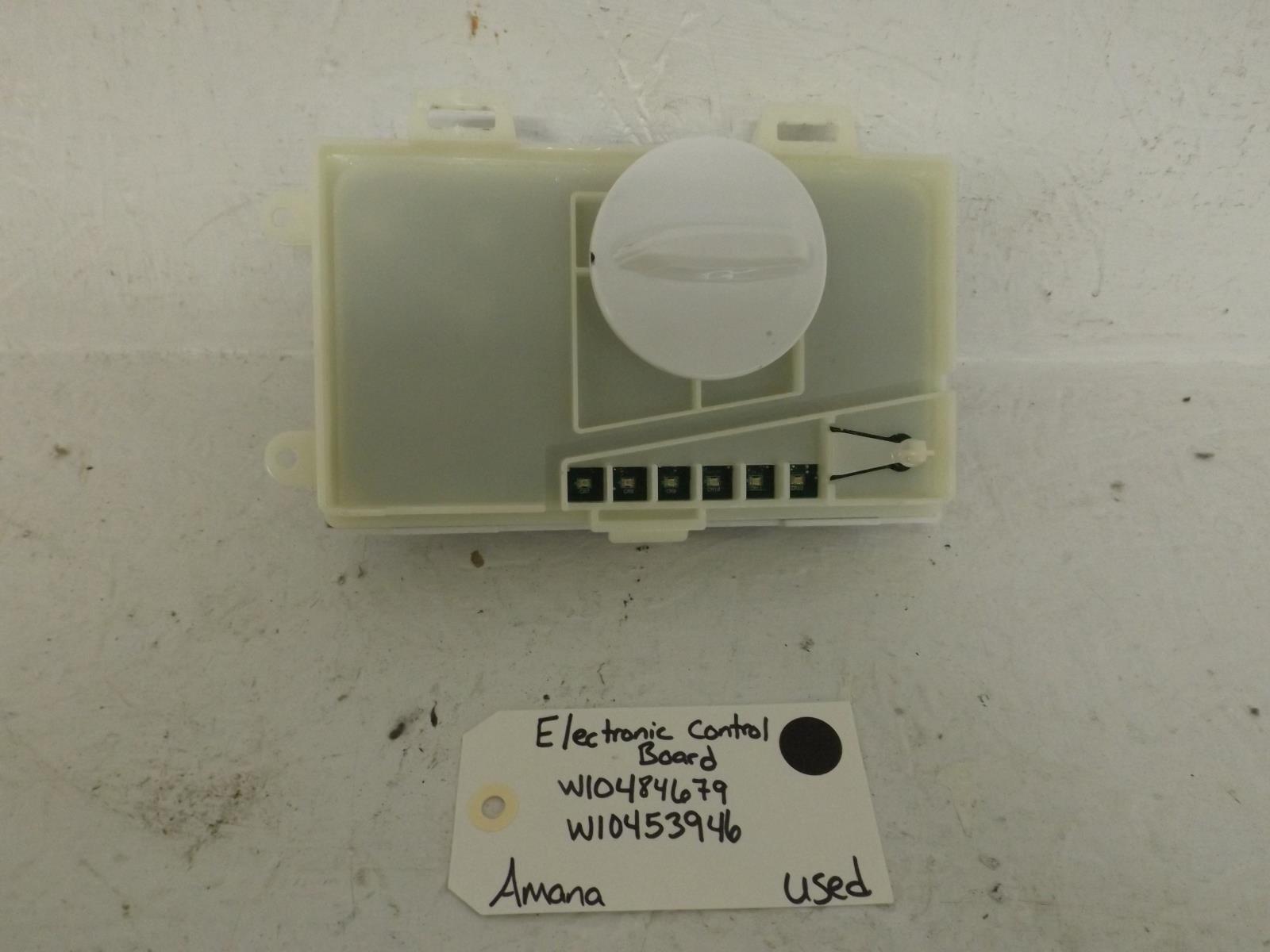 Amana Washer W10484679 W10453946 Electronic Control Board Used Amana Washer W10484679 W10453946 Electronic Control Board Used